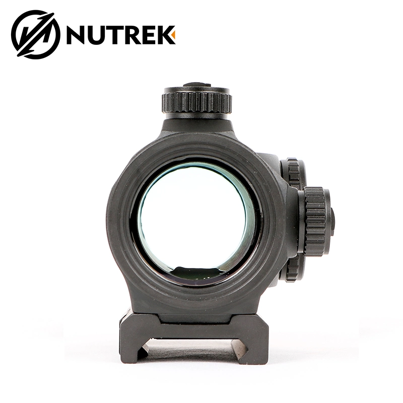 Nutrek Optics New Product Shockproof Windage and Elevation Adjustable 1X25 Red DOT Scope