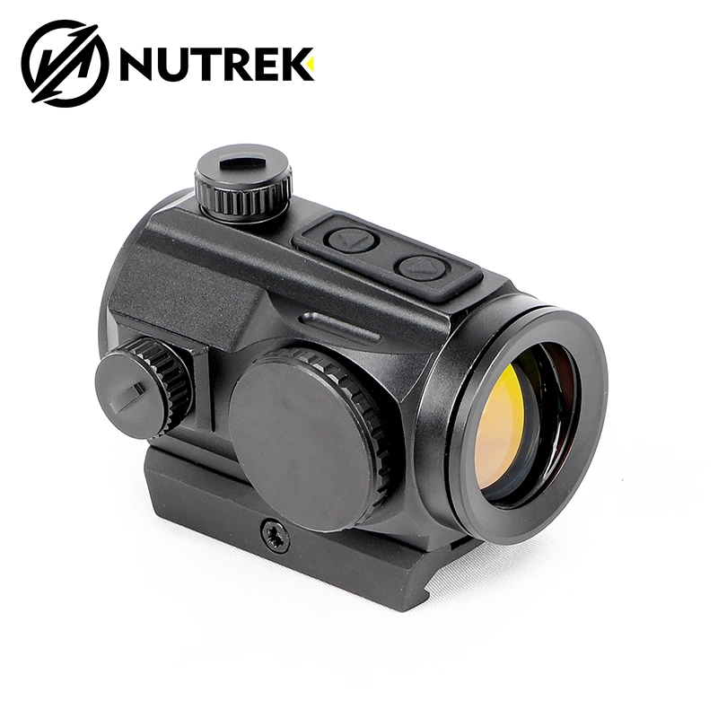 Nutrek Optics New Product Shockproof Windage and Elevation Adjustable 1X25 Red DOT Scope