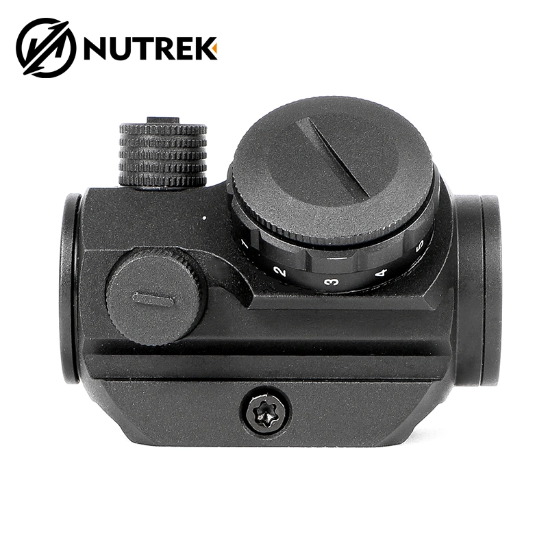 Nutrek Optics OEM Hunting Gun Sight Adjustable Mirco 1X20 Red DOT Scope