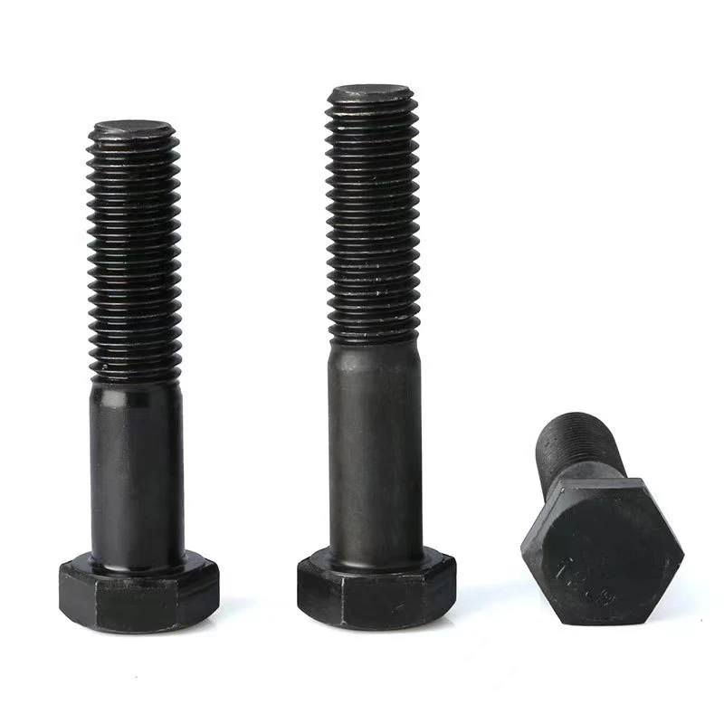 China Manufacturer DIN 933 931 Grade 8.8 Wzp Hex Bolt and Nut