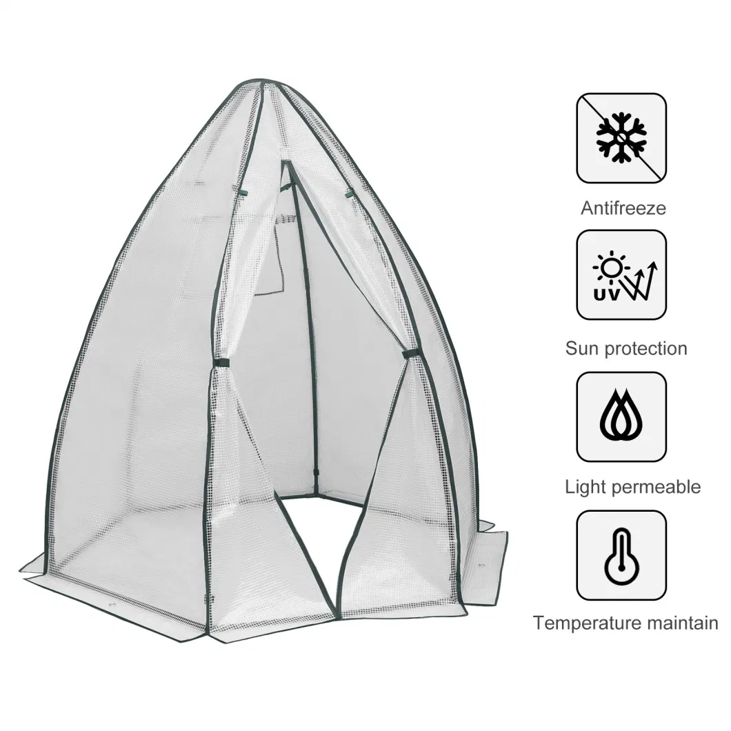 Luxury Conservatory Garden Outdoor Plant House Mini Greenhouse