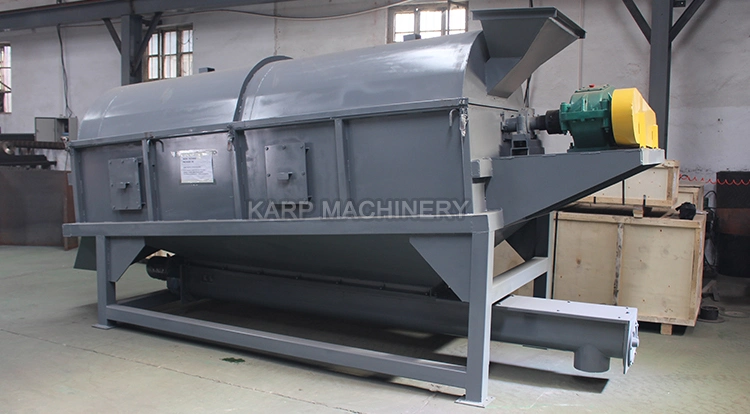 Customized Compost Rotary Sieving Machine Humus Trommel Drum Screen for Industry