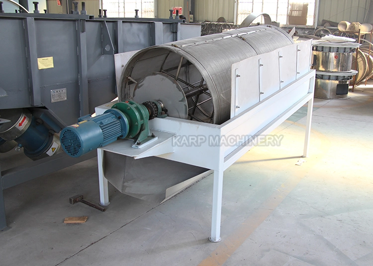 Customized Compost Rotary Sieving Machine Humus Trommel Drum Screen for Industry