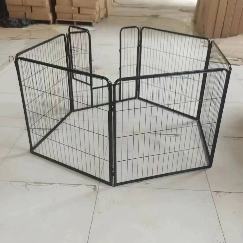 8 Panels Durable Steel Dog Playpen Puppy Outdoor Enclosure