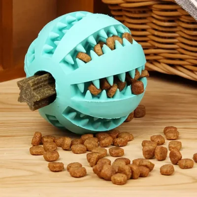 Nuevo regalo de Navidad Entrenamiento indestructible duradera Chew Pet Pet Food Juguetes de fuga