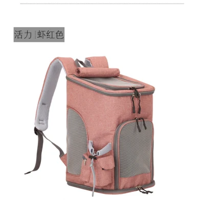  Elegante bolso porteador de mascotas portátil viaje Tote Perros Gatos al aire libre Mochila