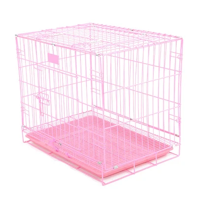 Patio trasero exterior pequeño de alambre Grande jaula plegable Chicken Coop Run Dog Rabbit Guinea cerdo cría jaula