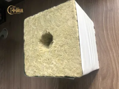  Sistema de aquapónica cultivo interior invernaderos agrícolas cultivar lana de roca Cubes Hidropónico
