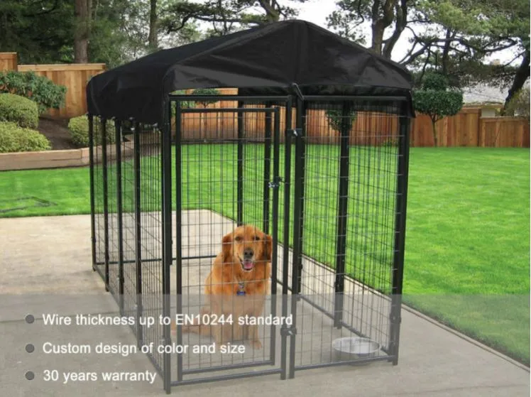 Decorative Heavy Duty Stackable Dog Kennel Cages