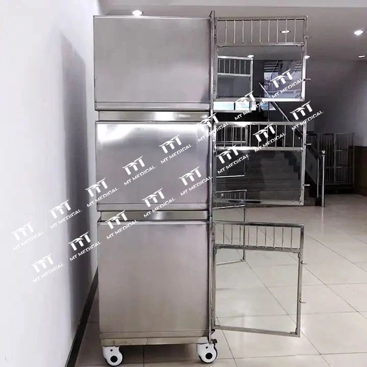 High Quality and Comfortable Custom Single Layer Double Door Iron Luxury Foldable Dog Cage