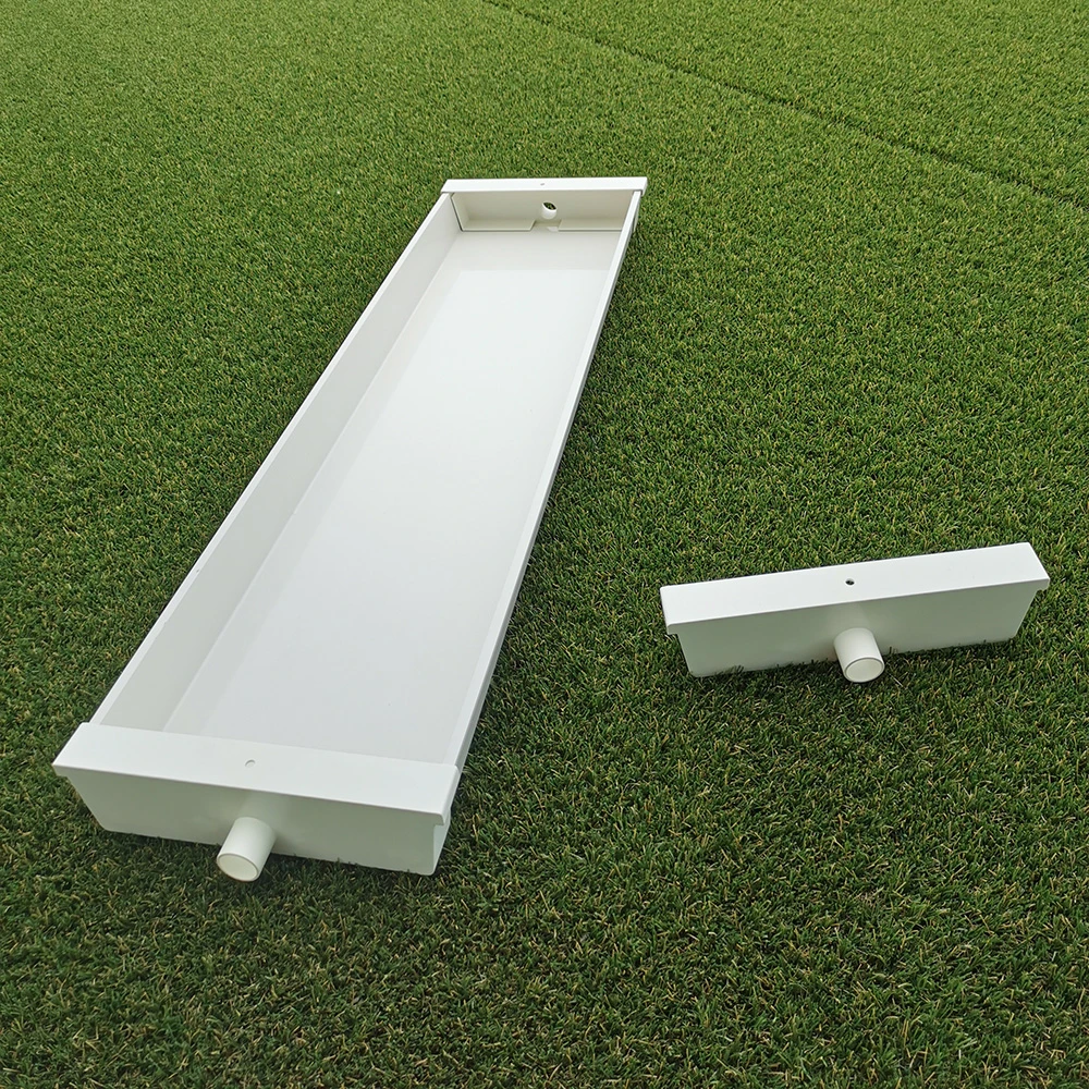 Automatic Irrigation Hydroponic Grow Barley Grass Cultivation Fodder Tray System PVC Gutter