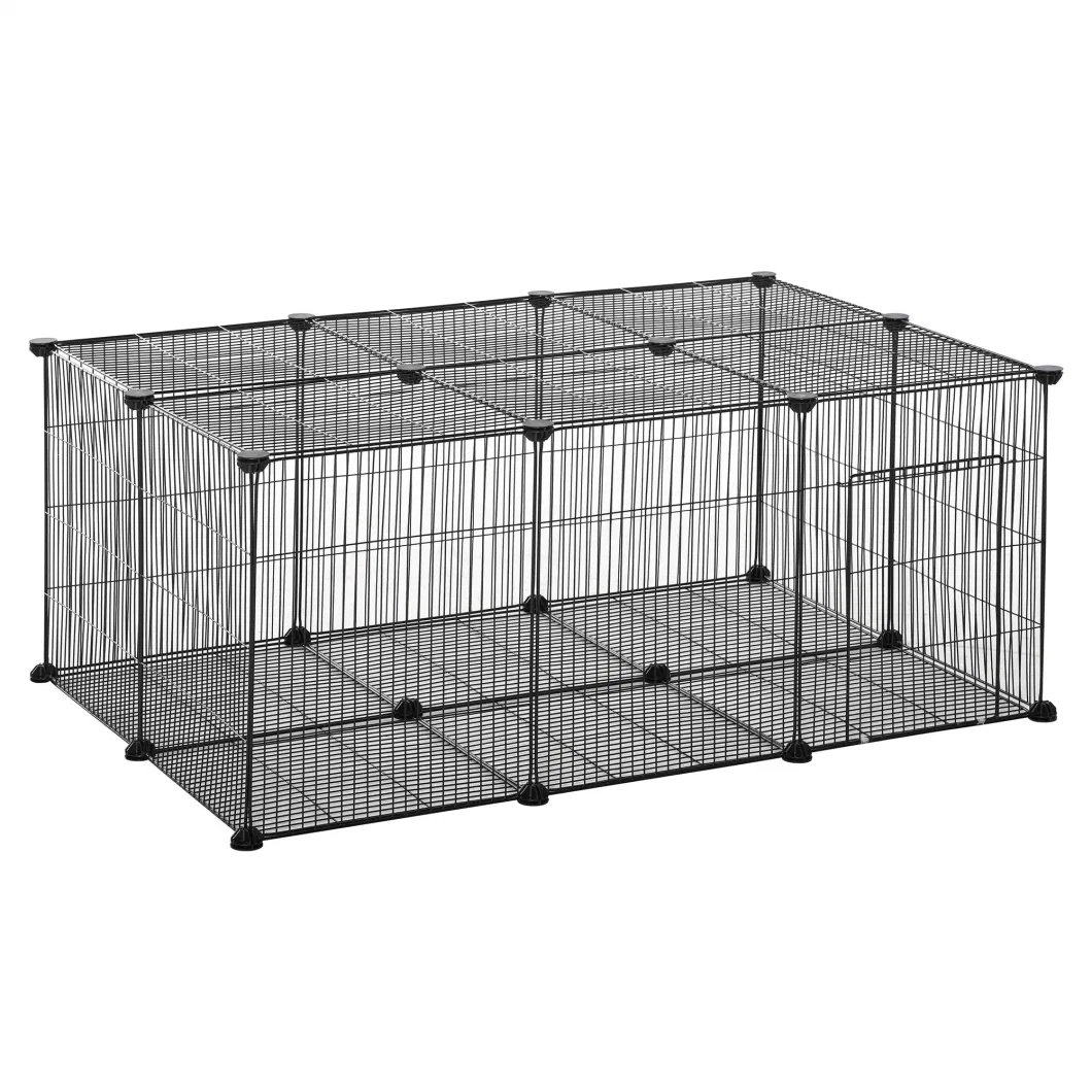 22 Pieces Panels Small Animal Cage Indoor Outdoor Pet Playpen