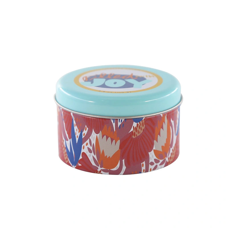 Empty Tins for Candle Making Decorative Candle Tins Wholesale Candle Tins 8 Oz