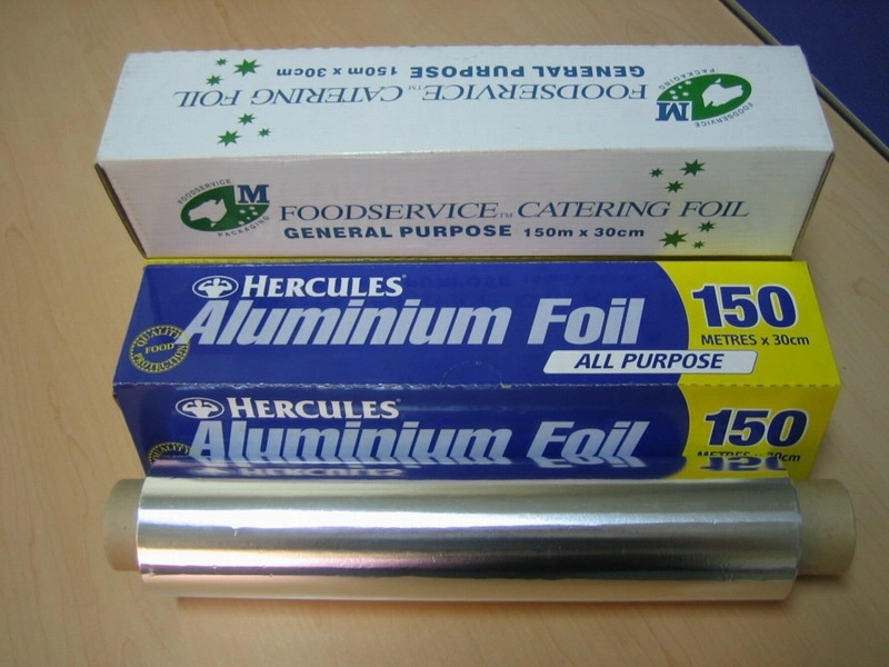 Food Grade Aluminum Foil 10/12 Tin Foil Paper