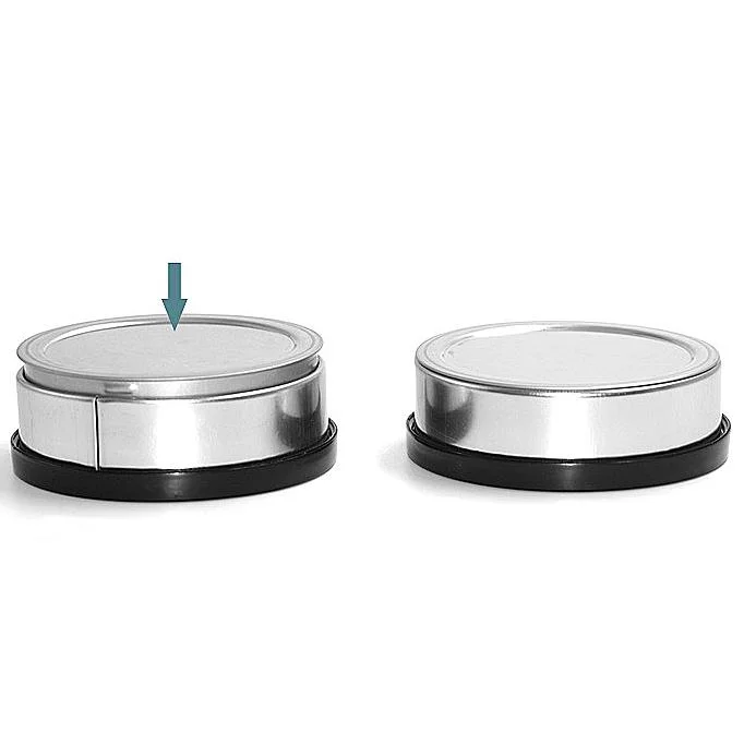 3.5g Metal Tin Can Pop-Top Cali with Easy Open End and Childproof Lid 73 (D) X23 (H) mm