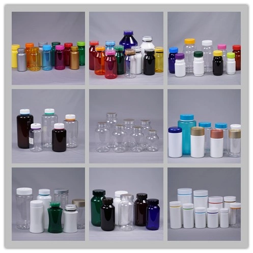 300cc Pet/HDPE Plastic Bottle Cap Pill Tablet Health Care Products Container/Jar