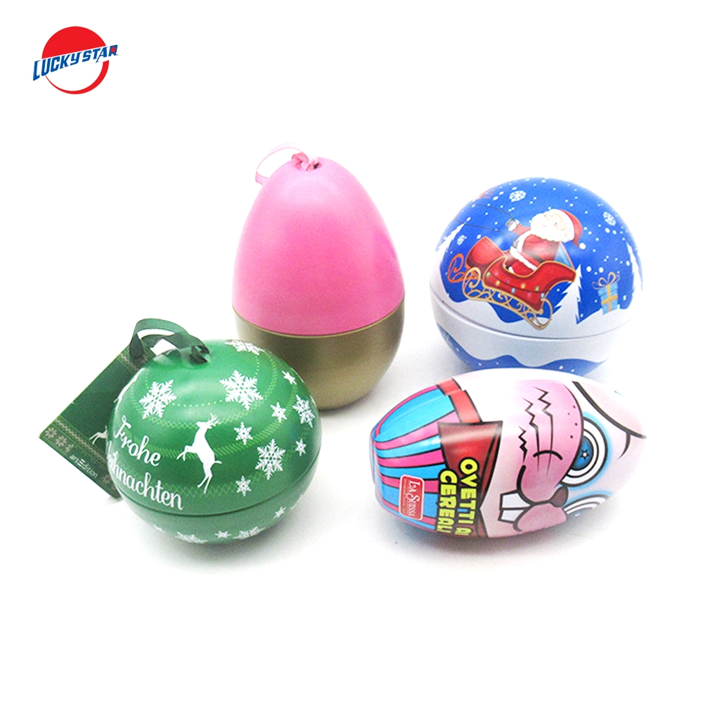 Hot Sales Christmas Metal Tin Box Candy Box Small Accessories Box