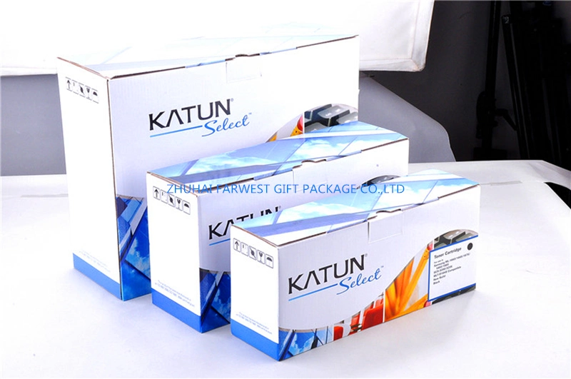 Good Design Corrugated Box for Toner Cartridge Packaging Ink Box Wholesale