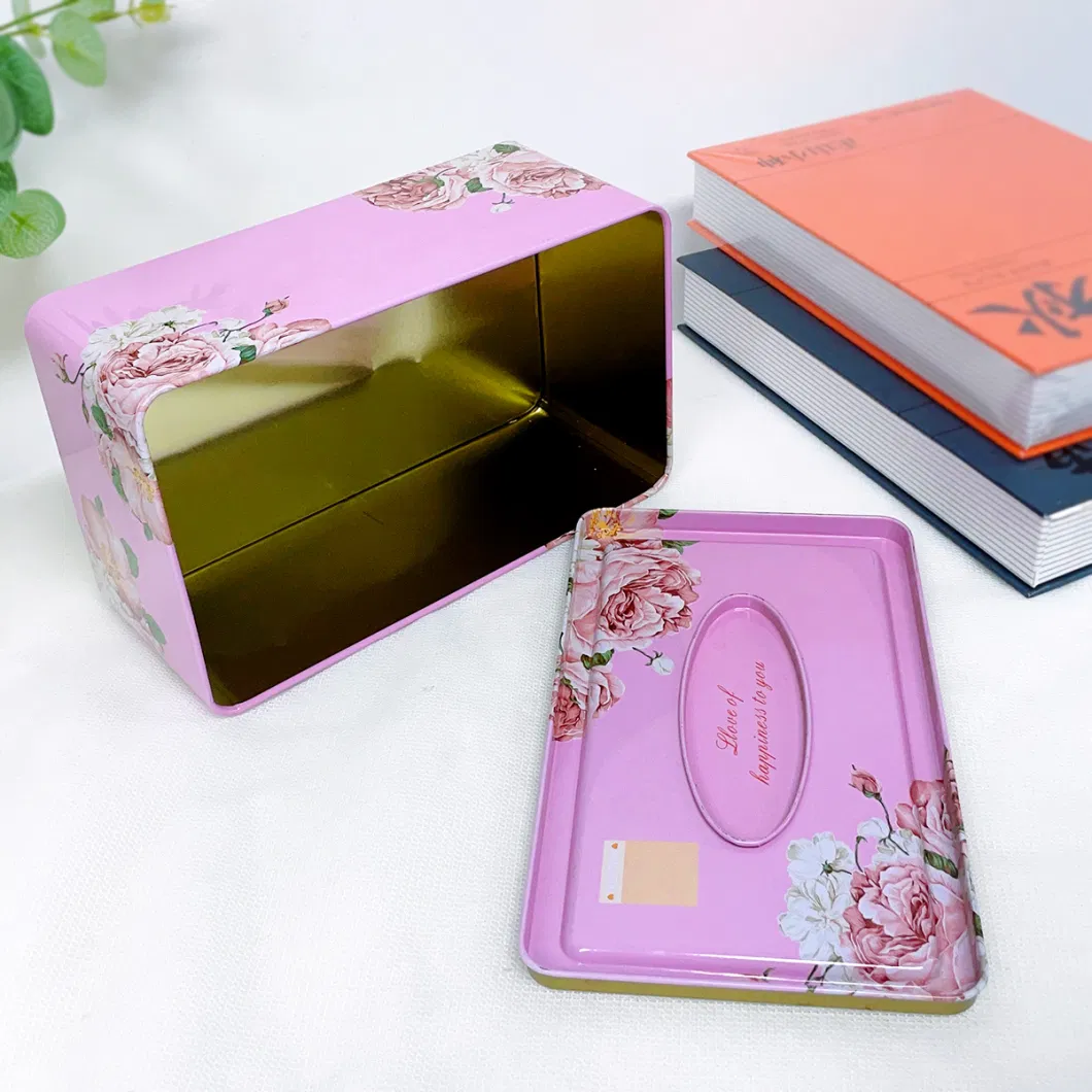 Manufacturers Supply Kitchen Bedroom Paper Tin Plate Metal Tin Box