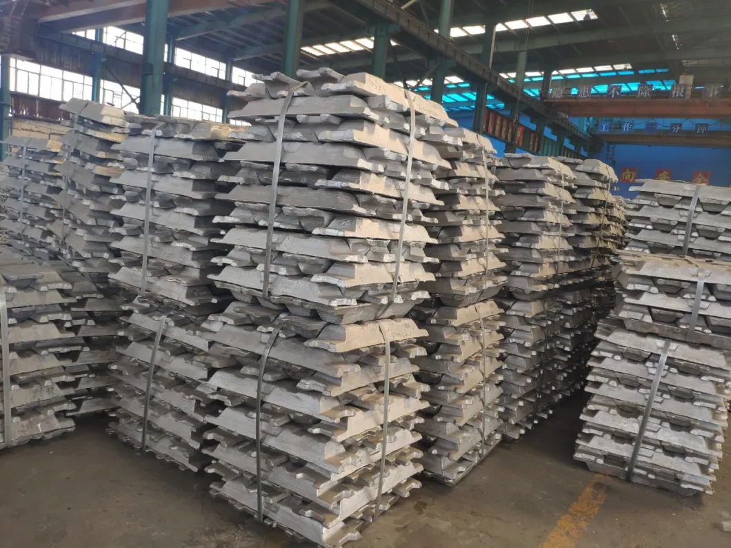 Top Quality High Purity Lead Aluminium/Aluminum Alloy /Zinc /Metal/Zinc/Tin Alloy Ingot Ingot 99.97% Min Hot Sale