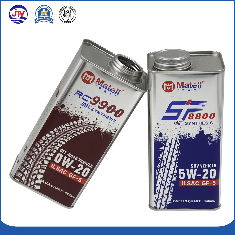 Wholesale Custom Square Metal Tin Paint Can Sizes