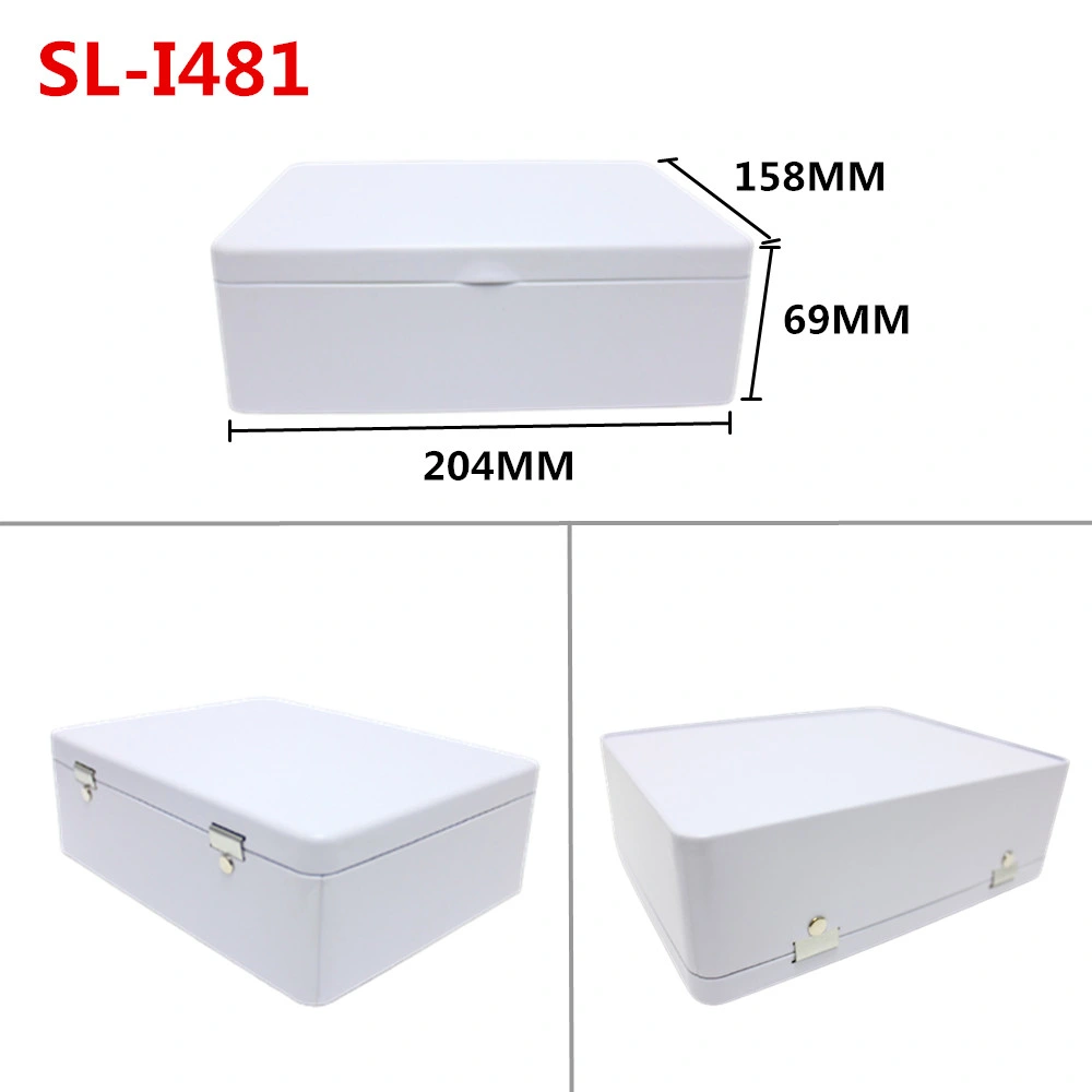 Bulk Sale Tinplate Rectangle Boxes Custom Print Large Hinged Lid Metal Tin Box for Food Packaging