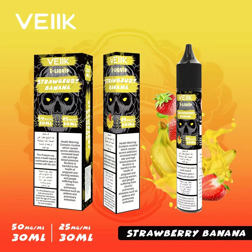 New E-Cigarette Vape Liquid 30ml E Juice Veiik E Liquid 2024