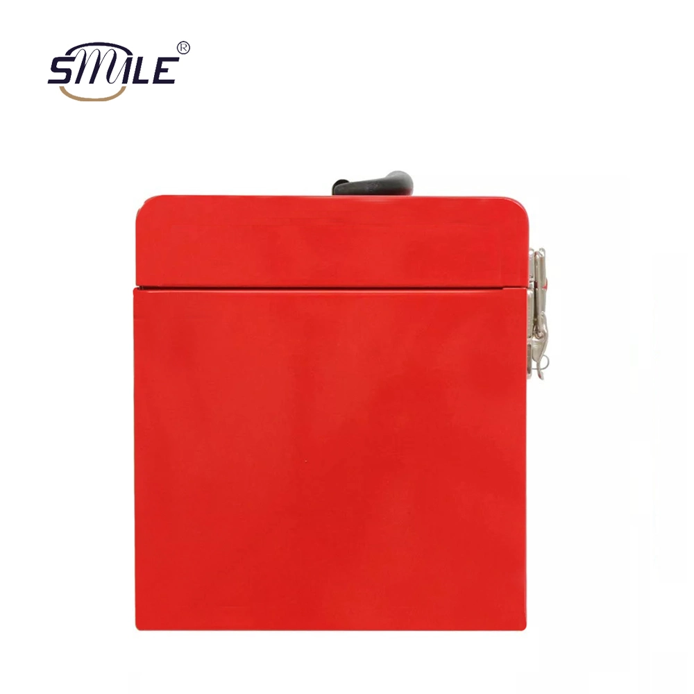 Smile Safe and Sturdy Equipment Metal Toolbox Hard Case with Small Tools