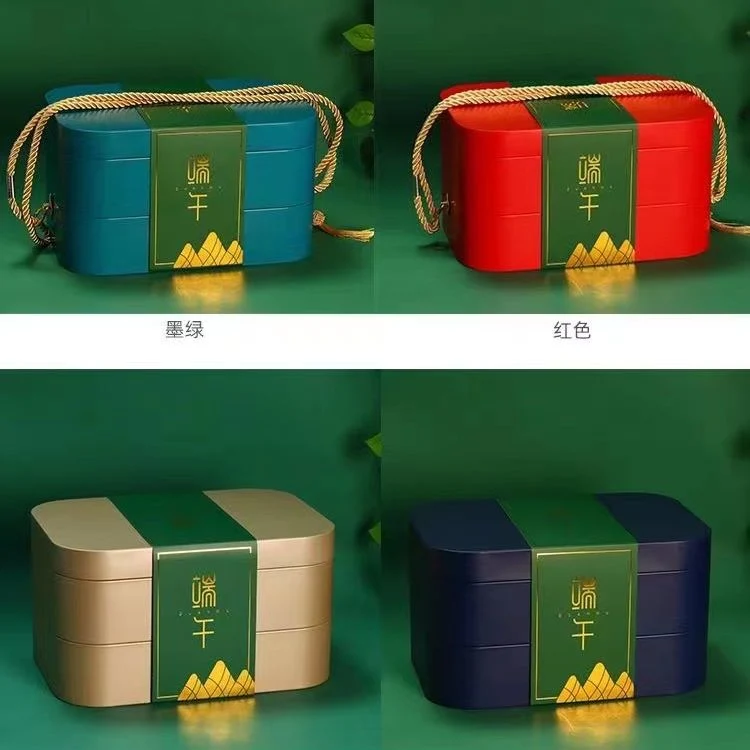 Custom Factory Luxury Irregular Shaped Metal Mooncake/Tea/Food/Gift Packaging Box