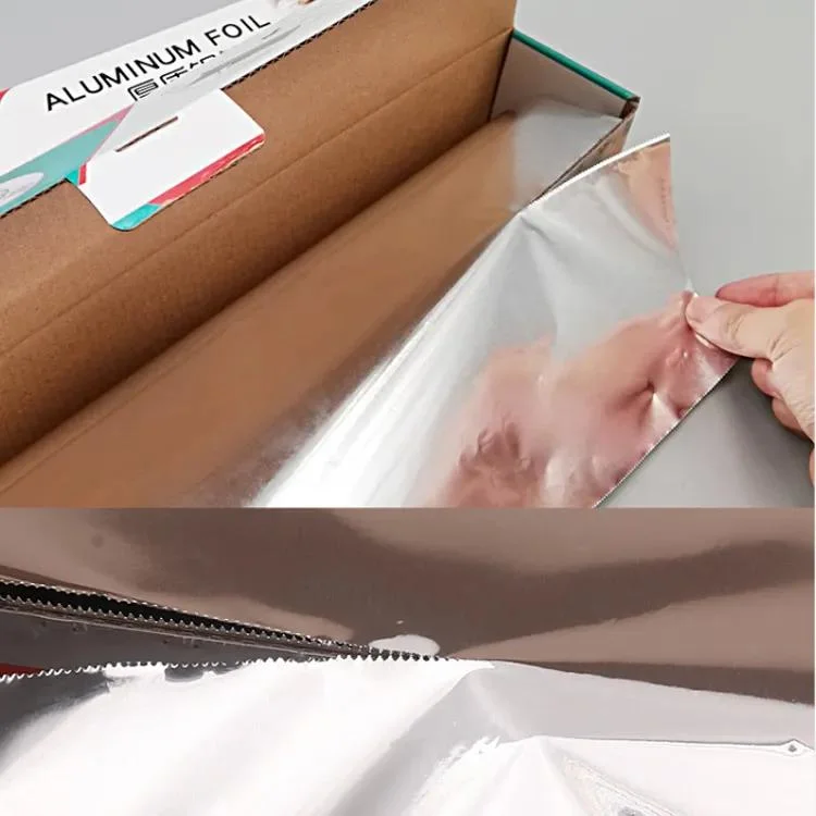 Kitchen Aluminum Foil Paper for Food Wrapping Packing Baking Cooking Tin Paper 8011 8079