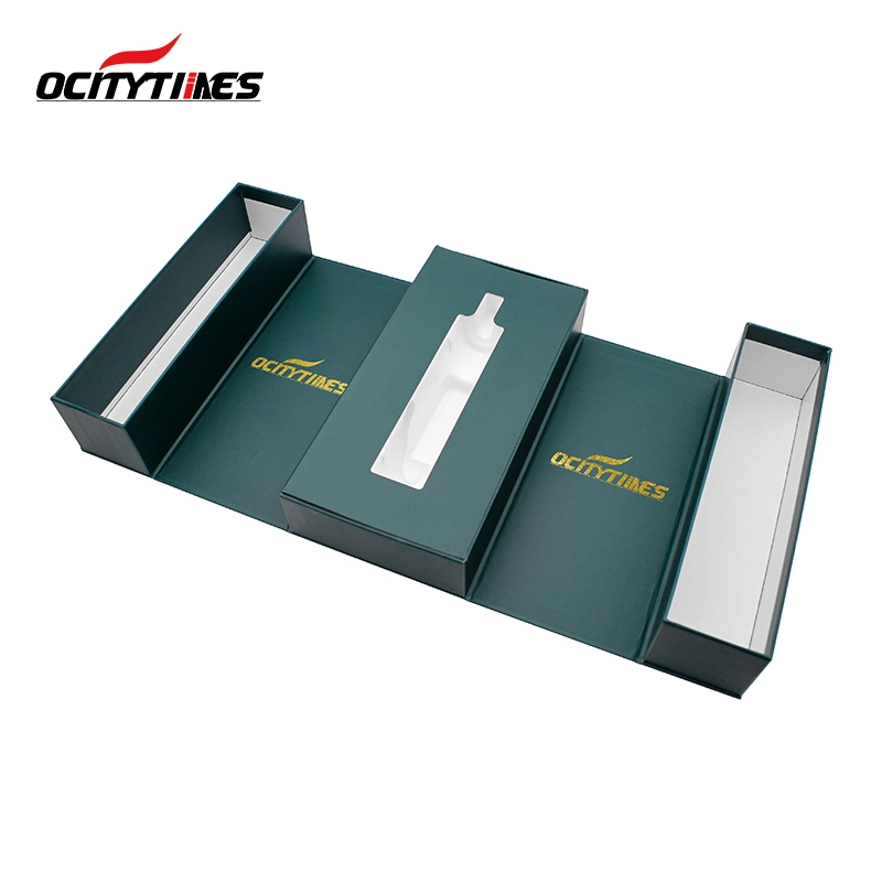 Free Design Logo Printing Folding Paper Product Packaging Metal Box