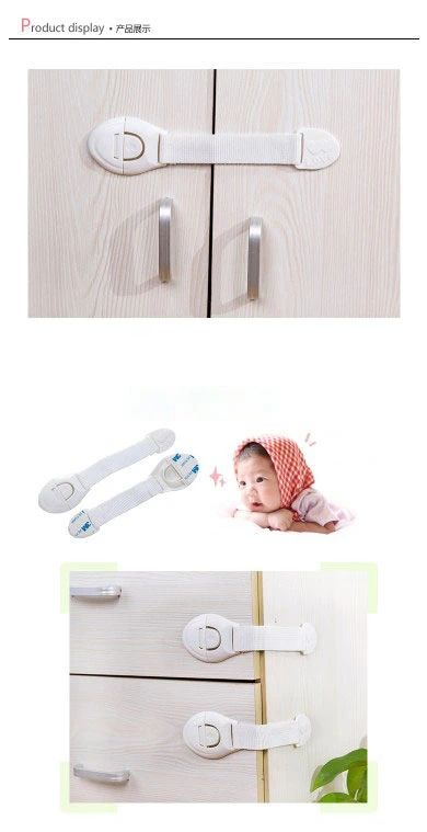 Multi-Functional Baby Safety Lock Baby Proof Your Cabinets with No Trapped Fingers, No Tool Need, Child Safety Locks