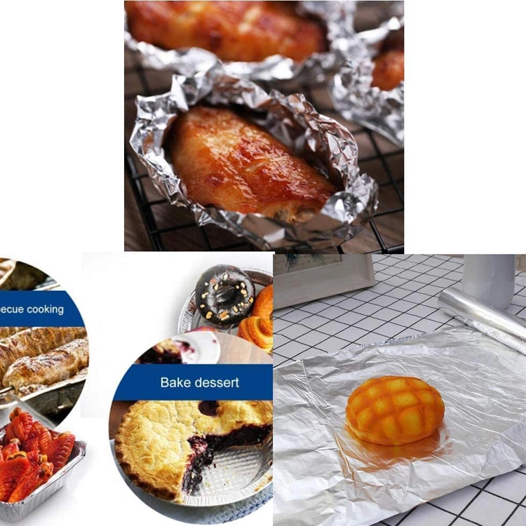 Baking Heavy Duty Aluminium Foil Paper Catering Tin Oven BBQ Grill Baking