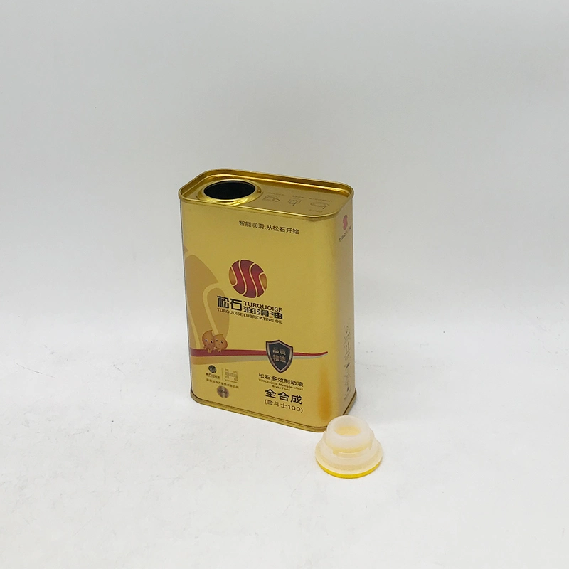 Small Convenient Packaging Tin for Lubricant 500ml