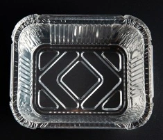 Disposable Airline Aluminium Foil Container Round Barbecue Aluminum Foil Tin Box