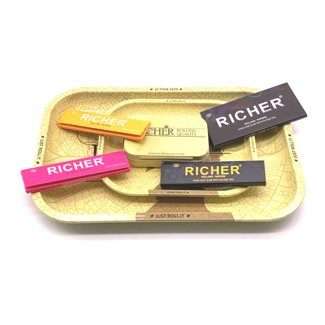 Richer Smoking Rolling Paper Tin Box