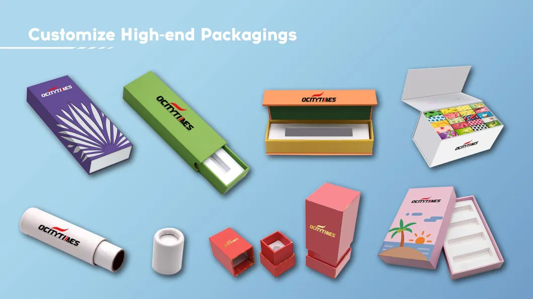 Custom High Quality 510 Empty Disposable Vape Packaging Child Proof Box Packaging