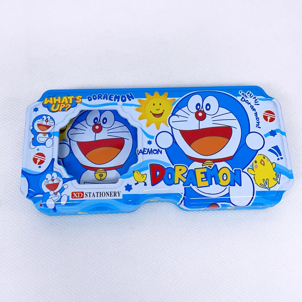 Creative Cartoon Double-Layer Pencil Case Multi-Functional Pencil Tin Case