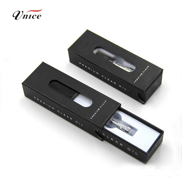 Eco-Friendly Disposable Vape Cartridge Packaging Child Safety Lock Gift Drawer Box Vape Pen Box Packaging