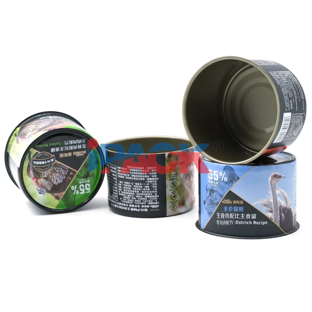 753# Factory Directly Wholesale Custom Grade Safe Tins Food Containers with Easy Open Lid