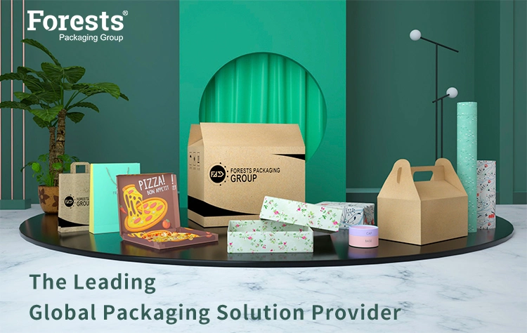 Disposable Takeaway Biodegradable Printed Paper Fast Food Packaging