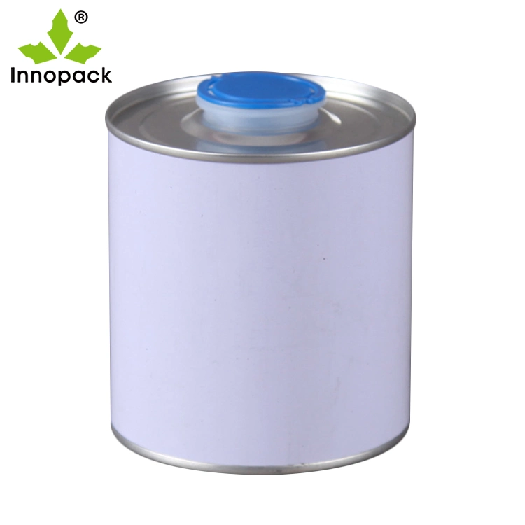 0.1 Liter Metal Round Tin Paint Can for Water-Based Paint, Tin Can Manufacturer Wholesale