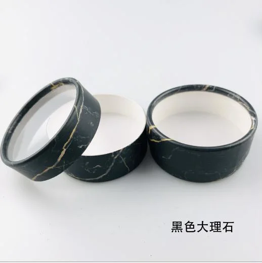 Customized Printing False Eyelash Case New Currency Cylindrical Can Eyelash Packaging Box Eyelash Case Transparent Window Round Tin Eyelashes Packaging