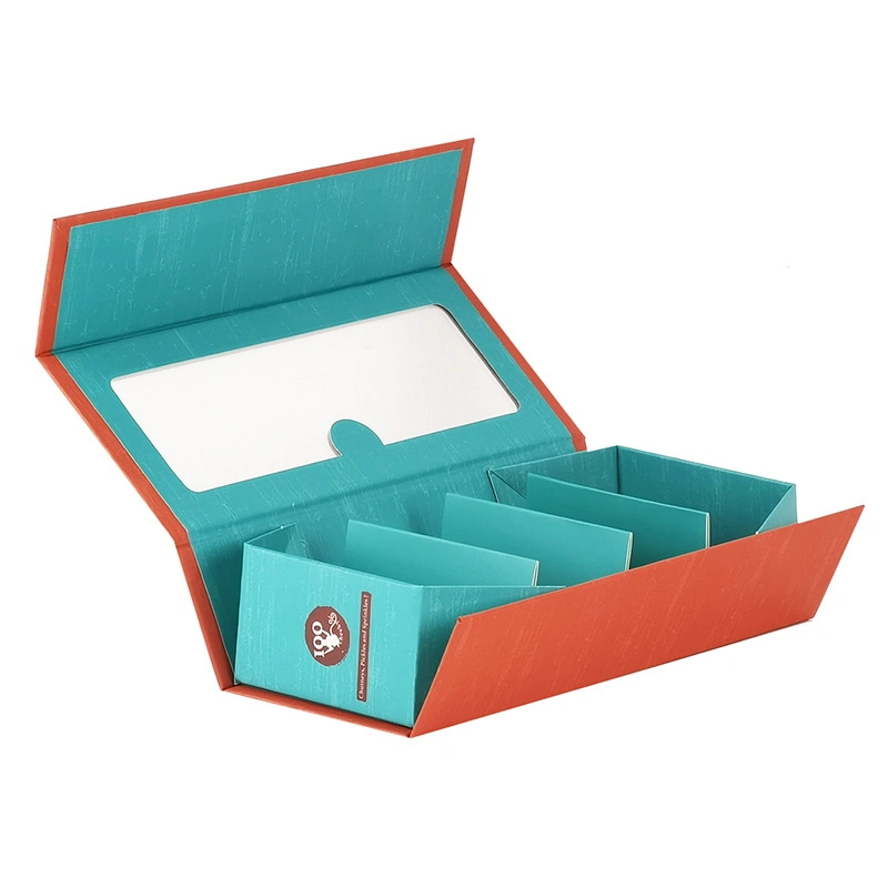 Metal Feel Gift Box Folding Paper Gift Packaging with High Quality