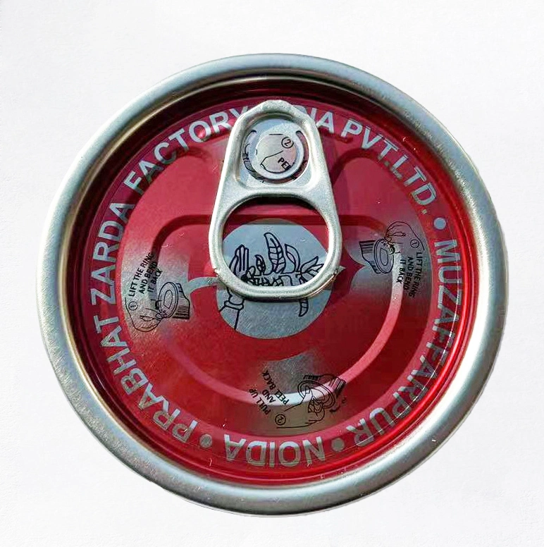 Metal Tin with Lid Easy Open End Lid 99mm 401# Metal Lid Can Lids Tinplate ETP TFS Eoe