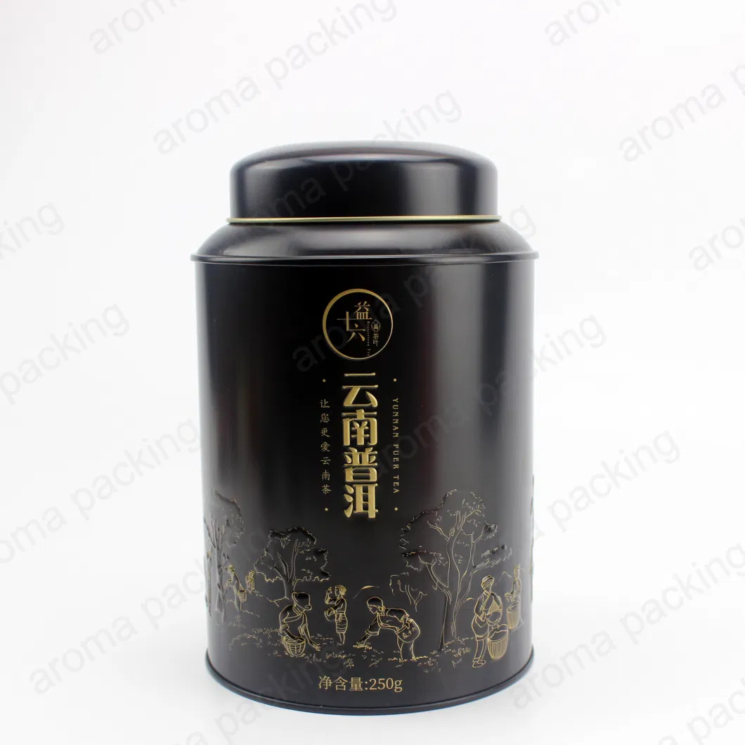 Wholesale Home Goods Large Metal Tin Cans for Tea Storage