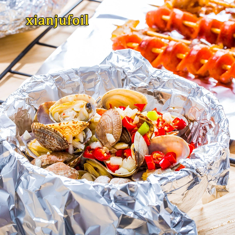 China Manufacture Best Household Foil Aluminum Foil / Tin Foil/ Silver Paper