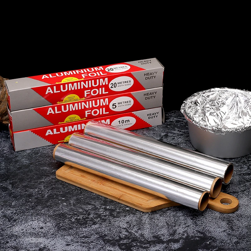 Kitchen Aluminum Foil Paper for Food Wrapping Packing Baking Cooking Tin Paper 8011 8079