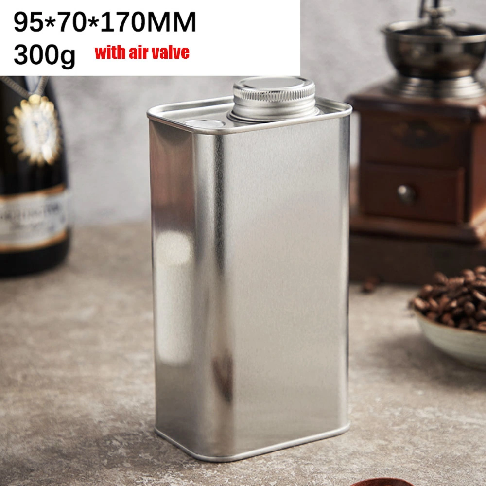 Wanchuang Coffee Bean Tobacco Storage Packaging Metal Container Tin Can with Valve