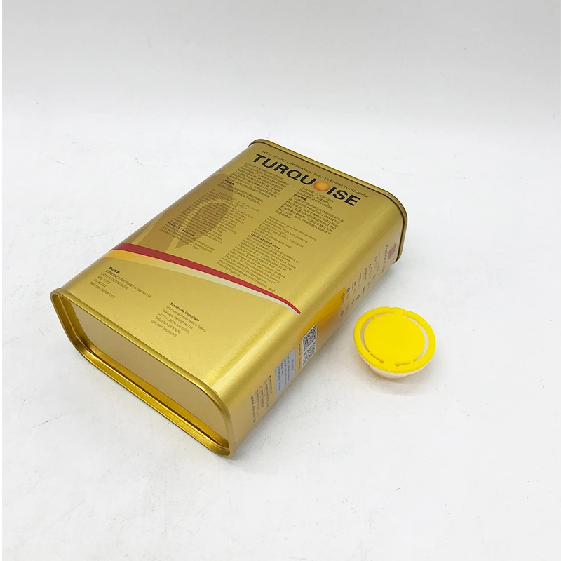 Small Convenient Packaging Tin for Lubricant 500ml